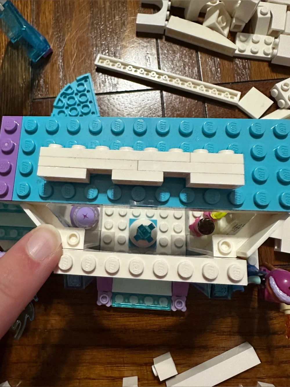 LEGO Disney Elsa’s Sparkling Ice Castle Building Set 41062